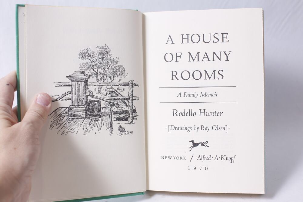 A House of Many Rooms A Family Memoir by Rodello Hunter Hardcover ~260521-WH 724